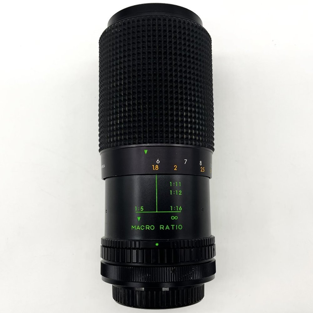 Vtg Sears Multi-Coated Auto Zoom F=80-200mm 1:4.0 Macro Black Camera Lens-Korea